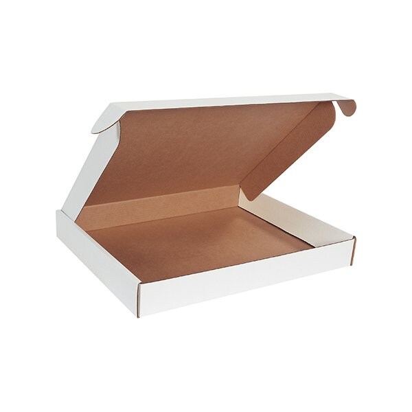 Bsc Preferred 22 x 18 x 2-3/4'' White Deluxe Literature Mailers, 25PK BUY00013438 - main
